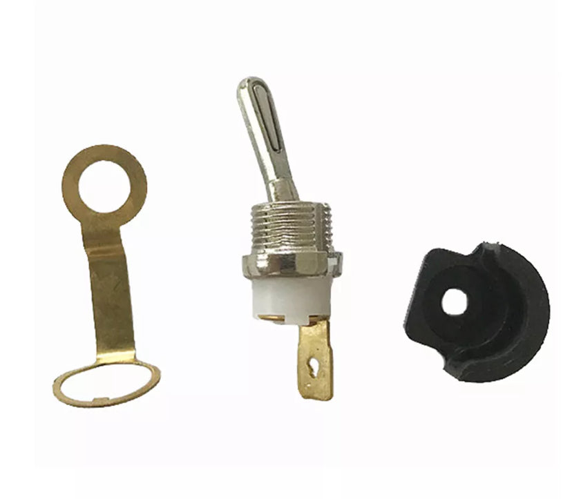 On/Off Stop Switch Bushing Spring Switch Kit For Chinese Chainsaw 4500 5200 5800