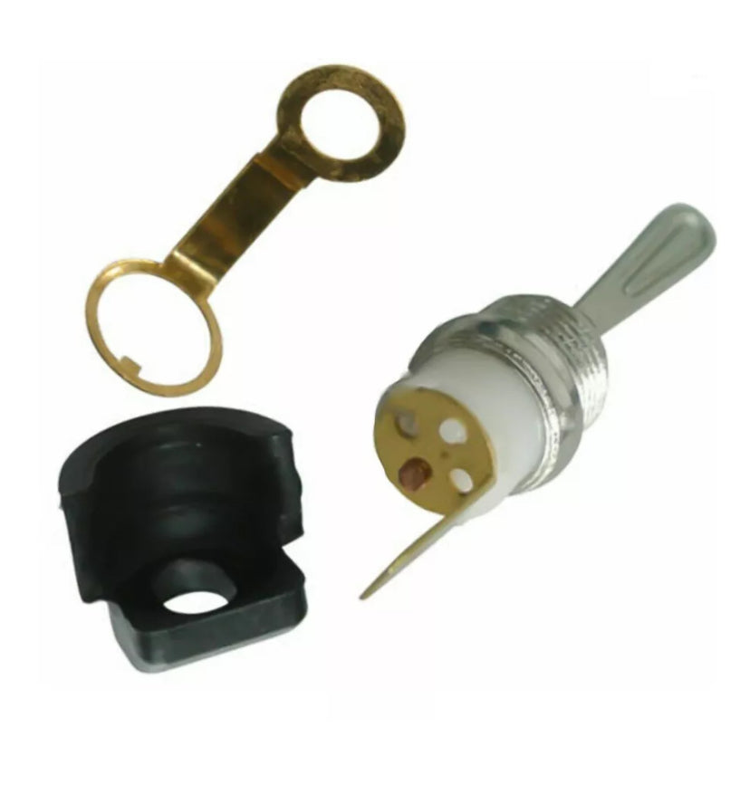 On/Off Stop Switch Bushing Spring Switch Kit For Chinese Chainsaw 4500 5200 5800